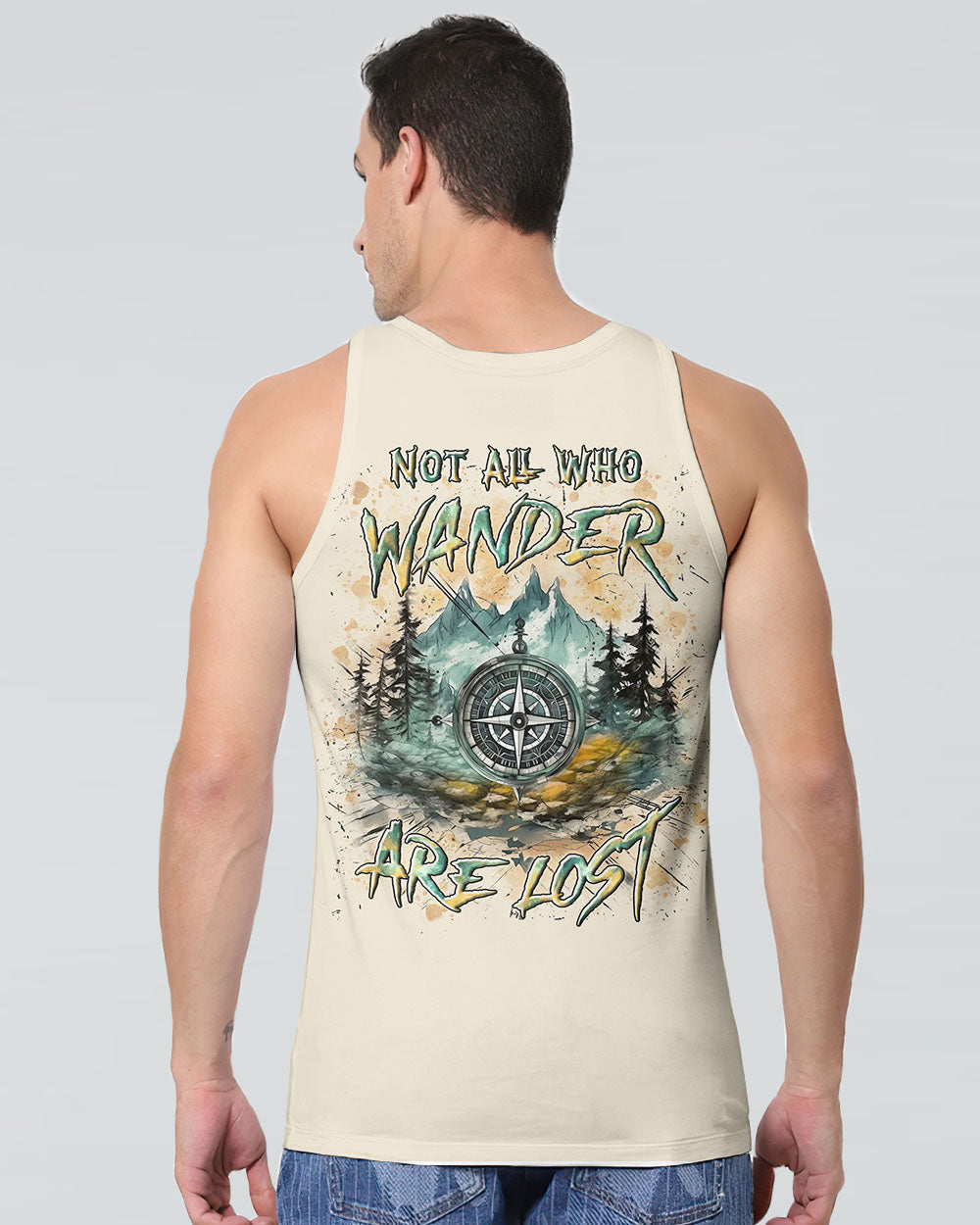 BLISSCORNERS NOT ALL WHO WANDER ARE LOST ALL OVER PRINT