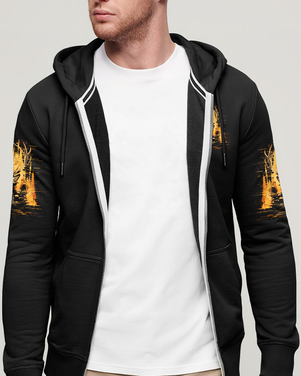 BLISSCORNERS BUCK AROUND AND FIND OUT DEER HUNTING ALL OVER PRINT