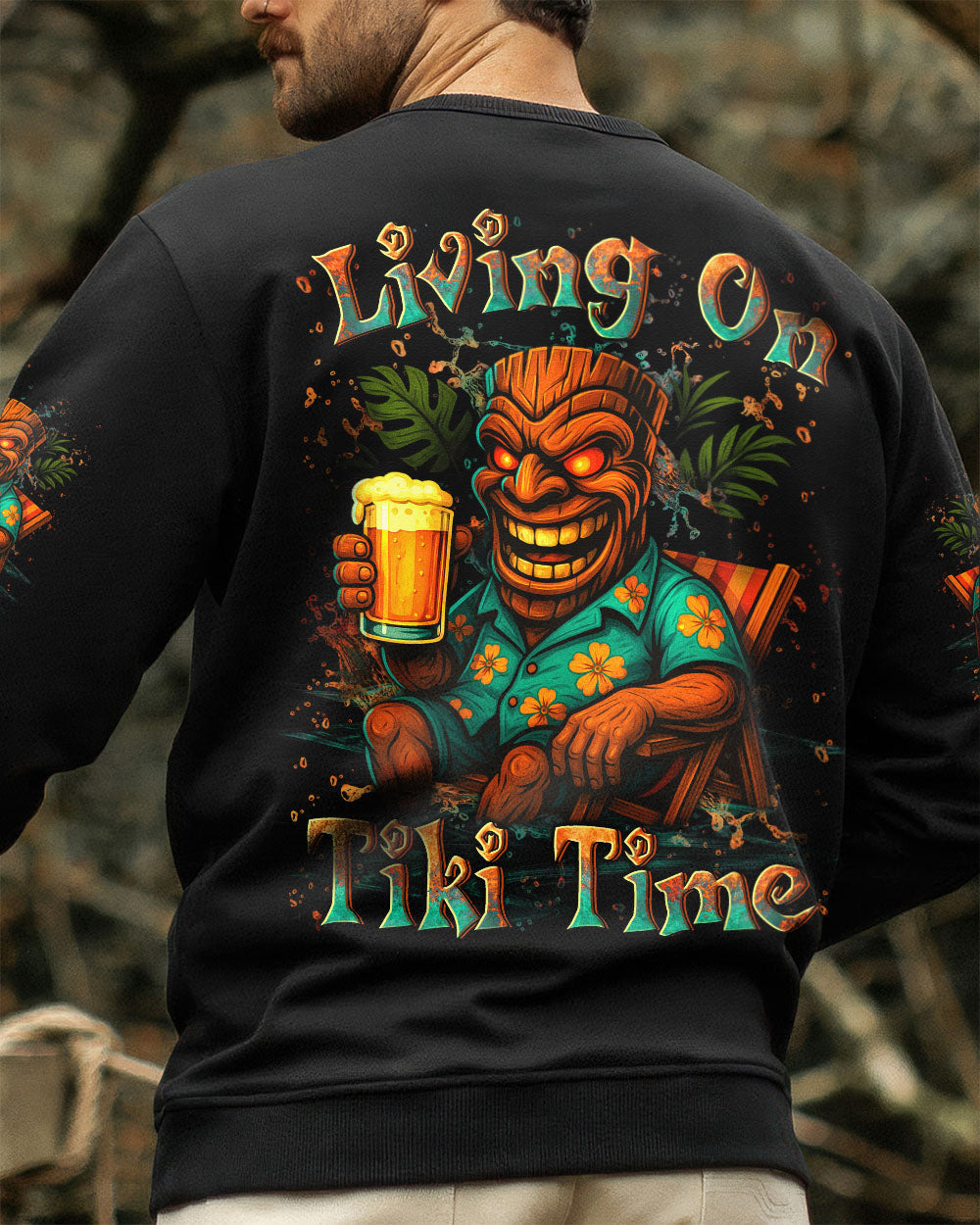BLISSCORNERS LIVING ON TIKI TIME ALL OVER PRINT