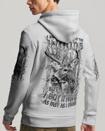 BLISSCORNERS I WASN'T BORN IN THE WOODS DEER HUNTING ALL OVER PRINT