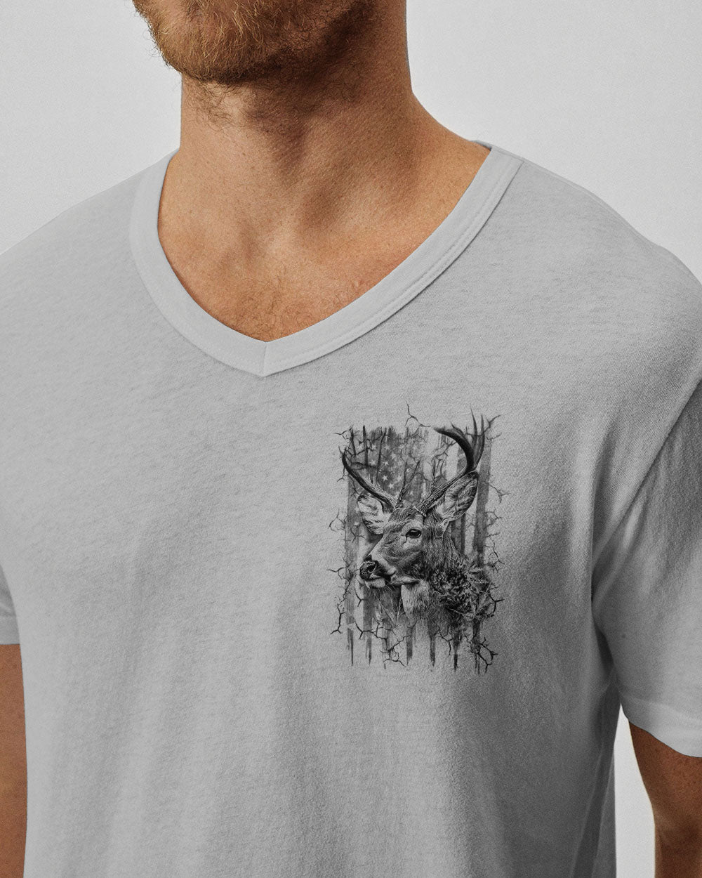 BLISSCORNERS I WASN'T BORN IN THE WOODS DEER HUNTING ALL OVER PRINT