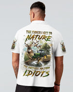 BLISSCORNERS THE CLOSER I GET TO NATURE HUNTING ALL OVER PRINT