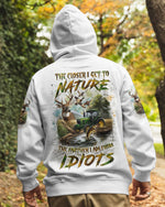 BLISSCORNERS THE CLOSER I GET TO NATURE HUNTING ALL OVER PRINT