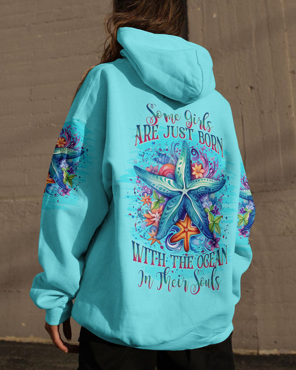BLISSCORNERS SOME GIRLS ARE JUST BORN STARFISH ALL OVER PRINT