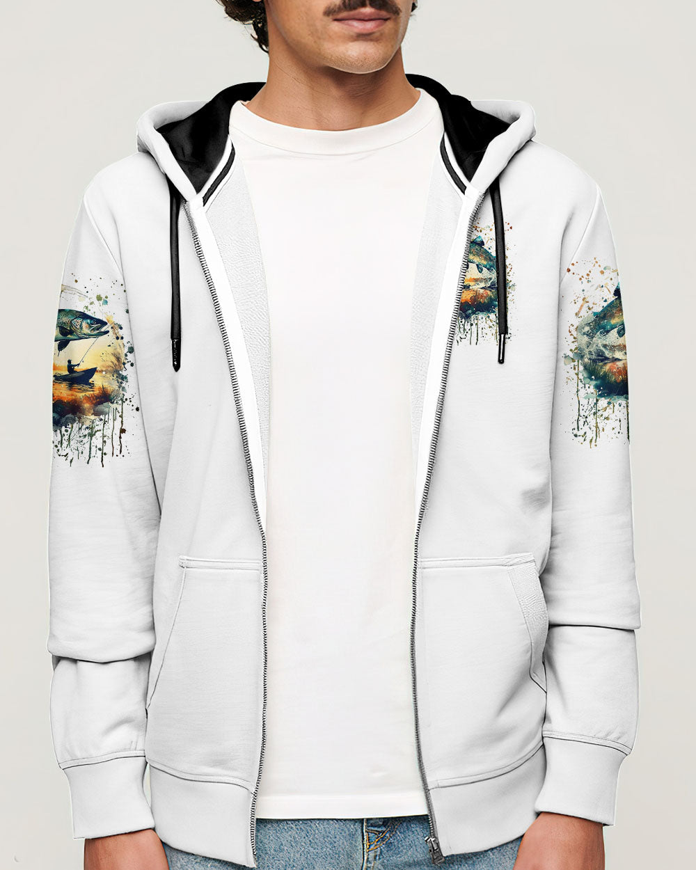 BLISSCORNERS THE CLOSER I GET TO NATURE FISHING ALL OVER PRINT