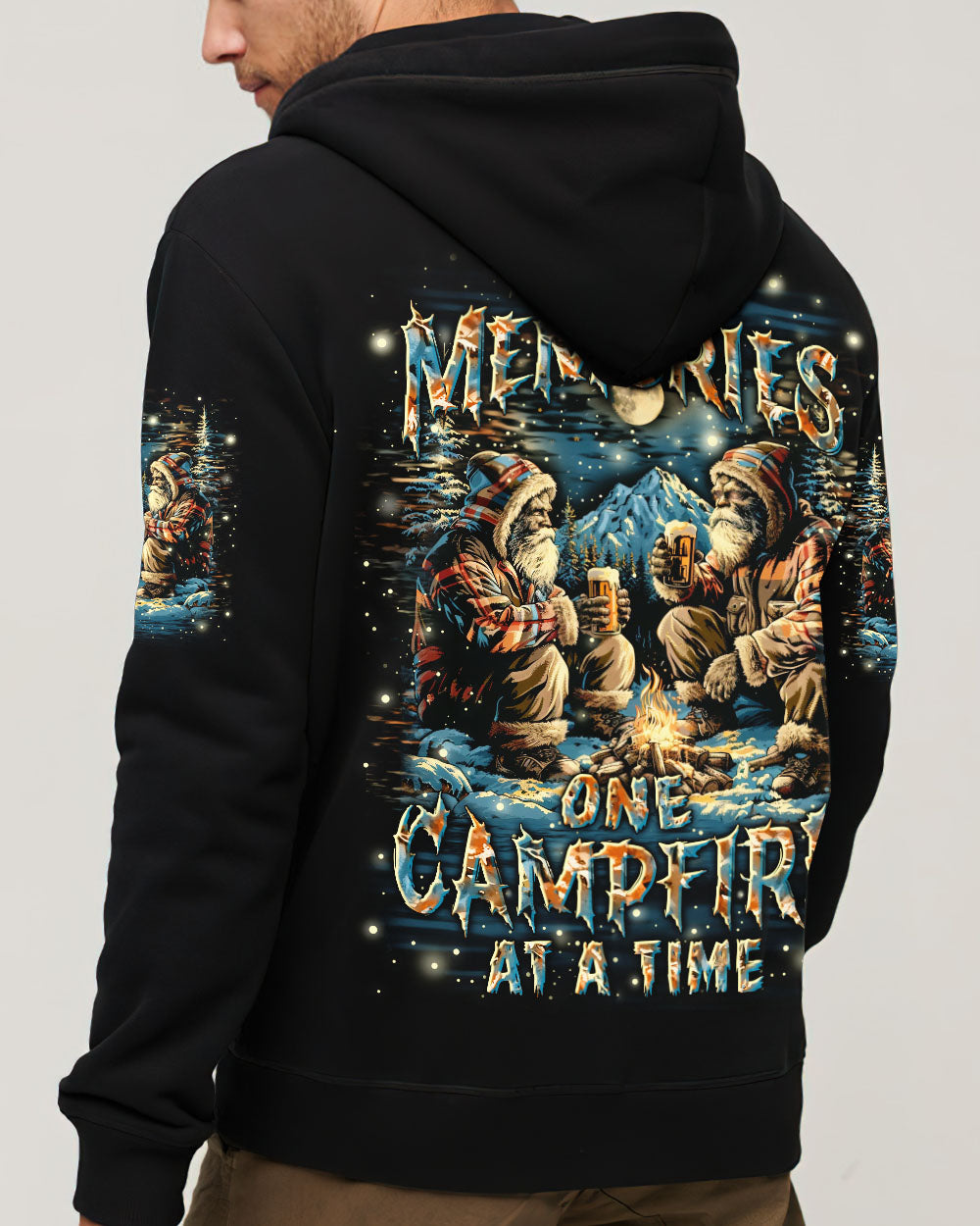 BLISSCORNERS MAKING MEMORIES ONE CAMPFIRE AT A TIME BIGFOOT ALL OVER PRINT