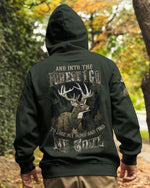 BLISSCORNERS AND INTO THE FOREST I GO DEER ALL OVER PRINT