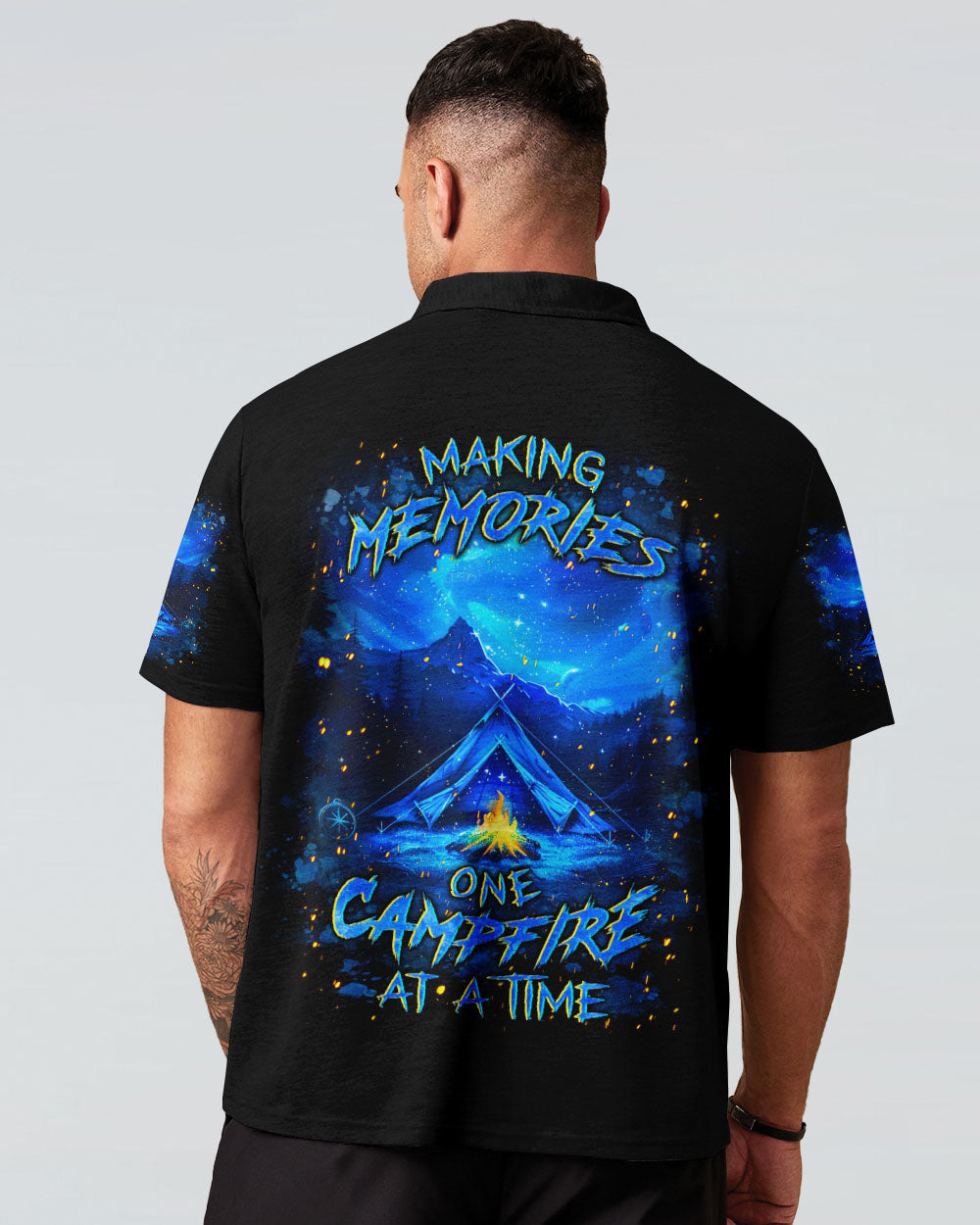 BLISSCORNERS MAKING MEMORIES ONE CAMPFIRE AT A TIME ALL OVER PRINT