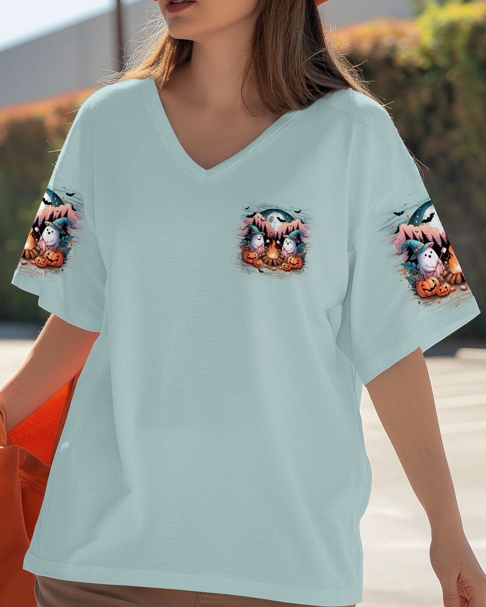 BLISSCORNERS MAKING MEMORIES ONE CAMPFIRE AT A TIME HALLOWEEN ALL OVER PRINT
