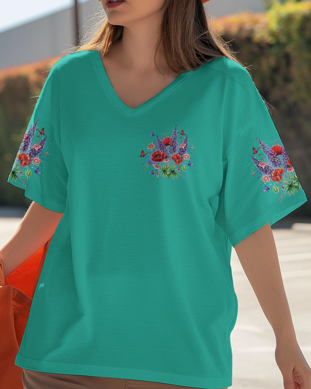 BLISSCORNERS YOU BELONG THE WILDFLOWERS ALL OVER PRINT