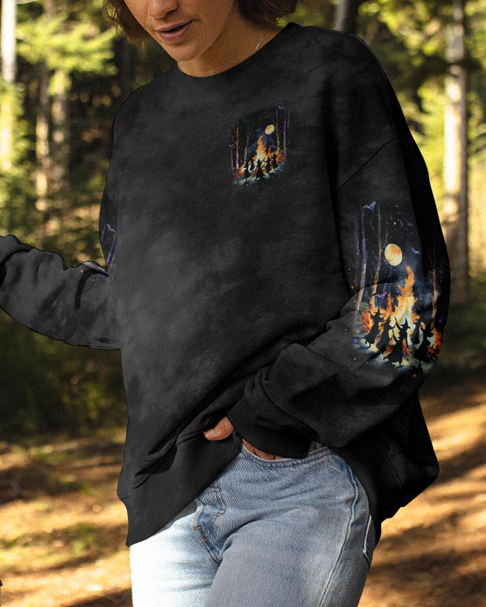 BLISSCORNERS MAKING MEMORIES ONE CAMPFIRE HALLOWEEN ALL OVER PRINT