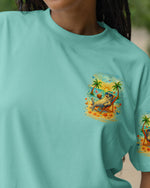 BLISSCORNERS CHILL MODE ACTIVATED SEAL ALL OVER PRINT