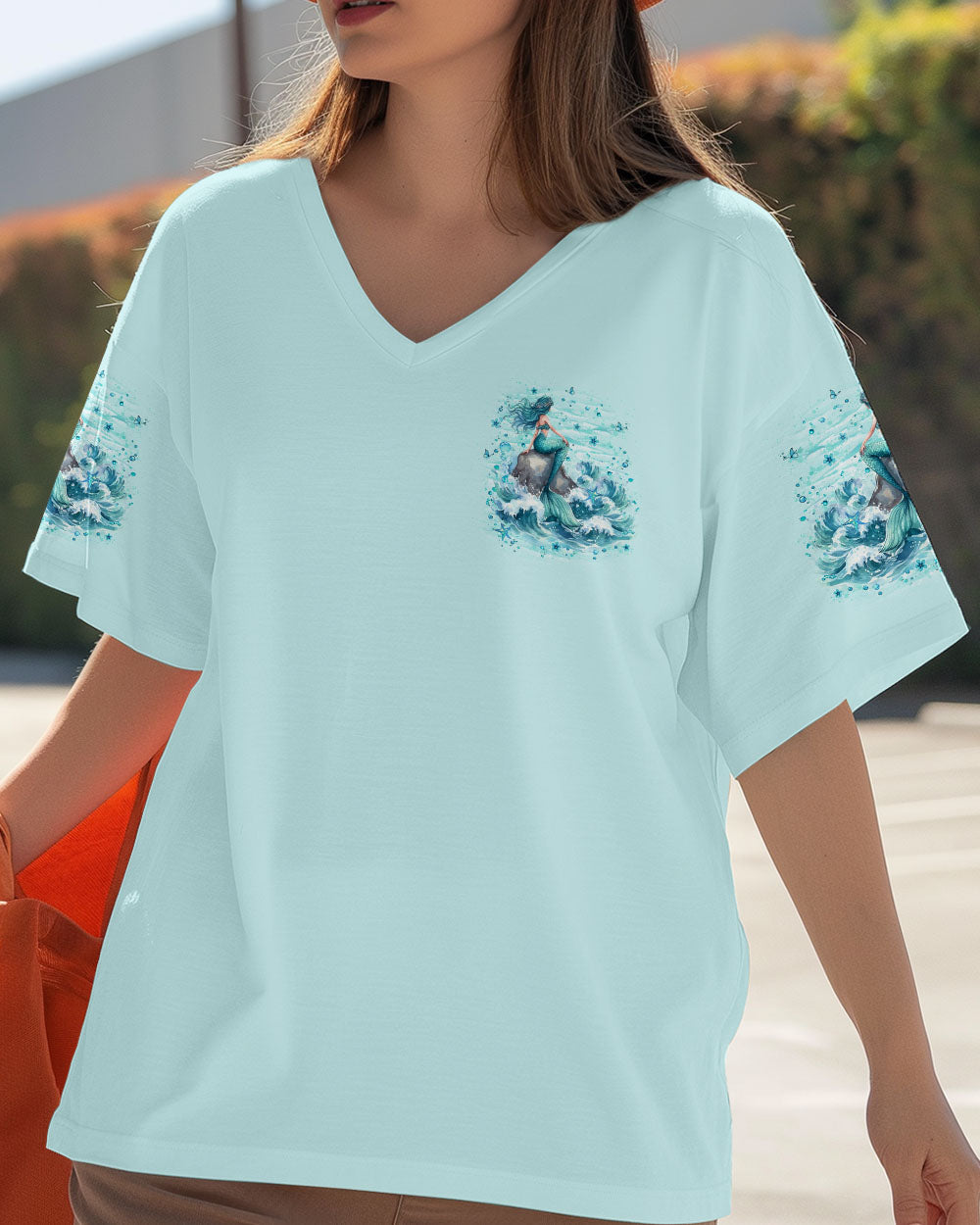 BLISSCORNERS SOME GIRLS ARE JUST BORN MERMAID ALL OVER PRINT