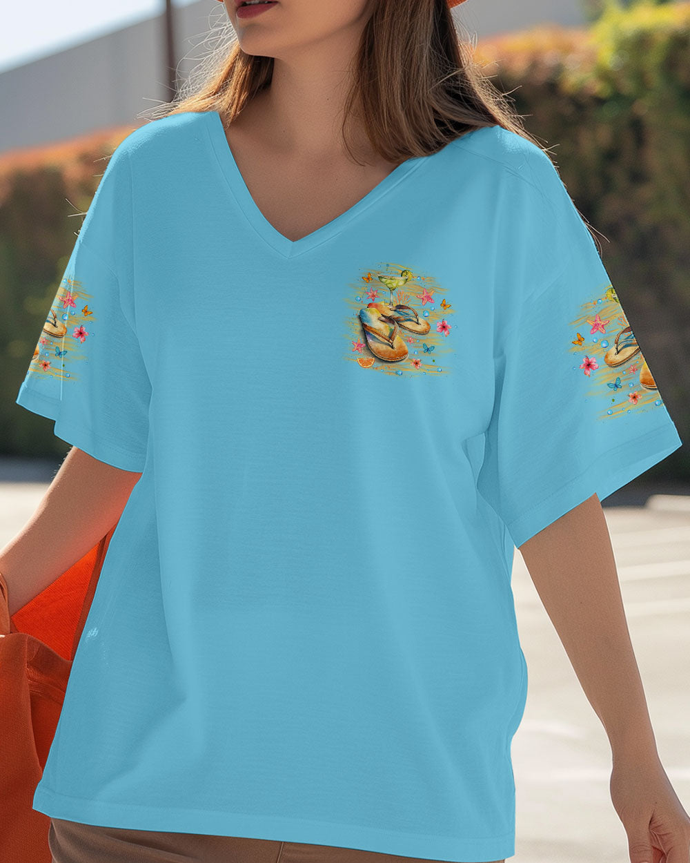 BLISSCORNERS I'M ON ISLAND TIME ALL OVER PRINT