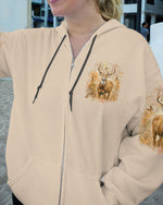 BLISSCORNERS THE CLOSER I GET TO NATURE DEER HUNTING ALL OVER PRINT