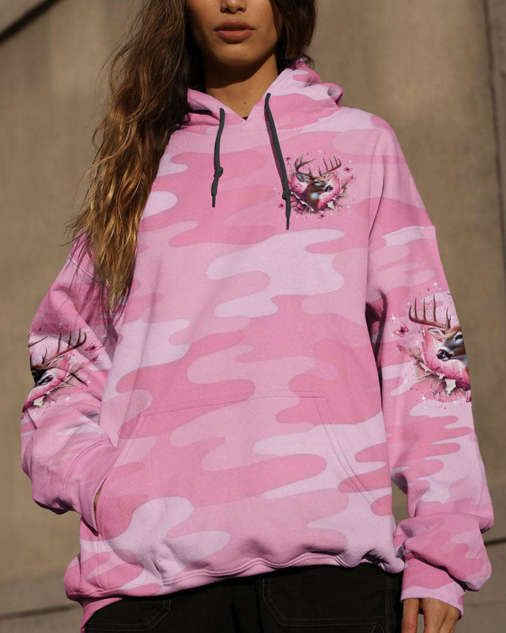 BLISSCORNERS THE CLOSER I GET TO NATURE DEER ALL OVER PRINT