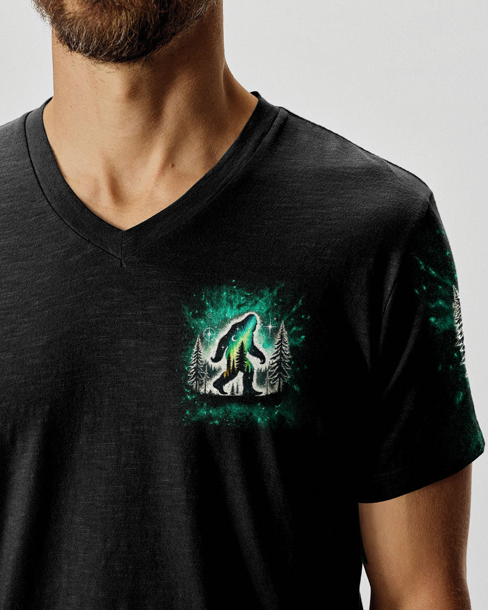 BLISSCORNERS (HOT DEAL) THE CLOSER I GET TO NATURE BIGFOOT ALL OVER PRINT -TLNT1111243