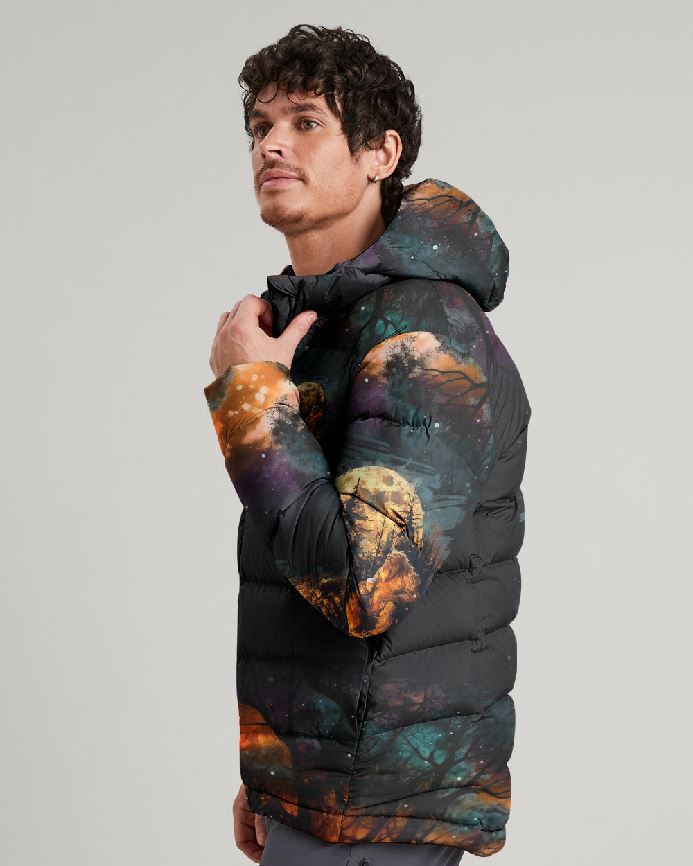 BLISSCORNERS MAKING MEMORIES ONE CAMPFIRE AT A TIME BIGFOOT PUFFER JACKET