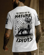 BLISSCORNERS THE CLOSER I GET TO NATURE DEER ALL OVER PRINT