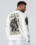 BLISSCORNERS AND INTO THE FOREST I GO BIGFOOT ALL OVER PRINT