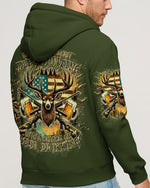 BLISSCORNERS WEEKEND FORECAST DEER HUNTING WITH A CHANCE OF BEER DRINKING ALL OVER PRINT