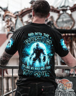 BLISSCORNERS AND INTO THE FOREST I GO BIGFOOT ALL OVER PRINT