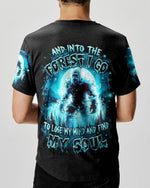 BLISSCORNERS AND INTO THE FOREST I GO BIGFOOT ALL OVER PRINT