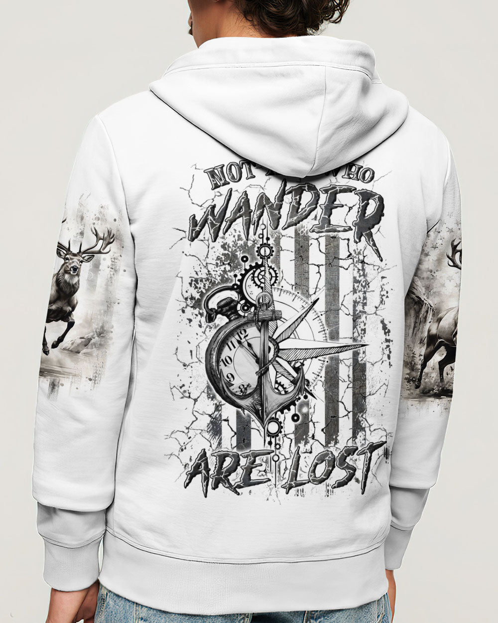 BLISSCORNERS NOT ALL WHO WANDER ARE LOST ALL OVER PRINT