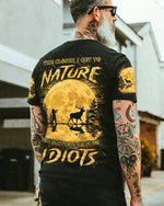 BLISSCORNERS THE CLOSER I GET TO NATURE HUNTING DEER ALL OVER PRINT