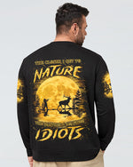 BLISSCORNERS THE CLOSER I GET TO NATURE HUNTING DEER ALL OVER PRINT