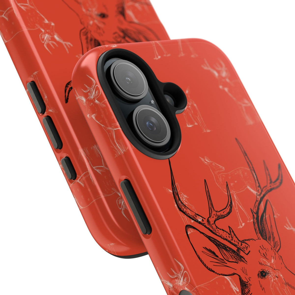 Blisscorners Whitetail Deer Pattern Full Wrap Phone Case LM0812