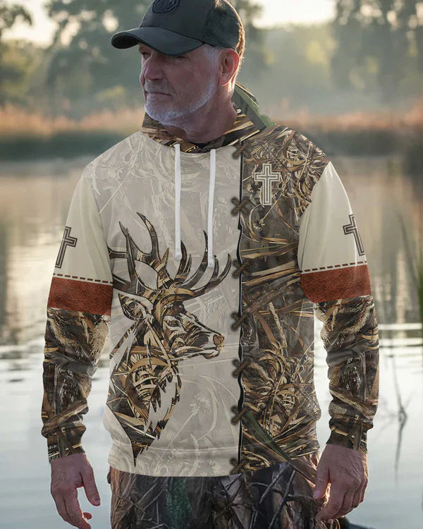 Blisscorners God's Creation Hunter's Calling Shirt, Personalized Hunting 3D Shirt