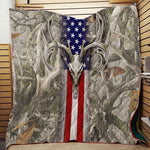 Blisscorners Deer Hunting Midnight Blanket