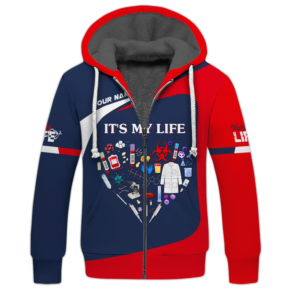 Blisscorners Personalized Nurse Life Shirt - Embrace Your Passion for Nursing