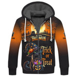 Blisscorners Black Cat Halloween Custom Name 3D Shirt Trick Or Treat Shirts Gift For Halloween Lovers