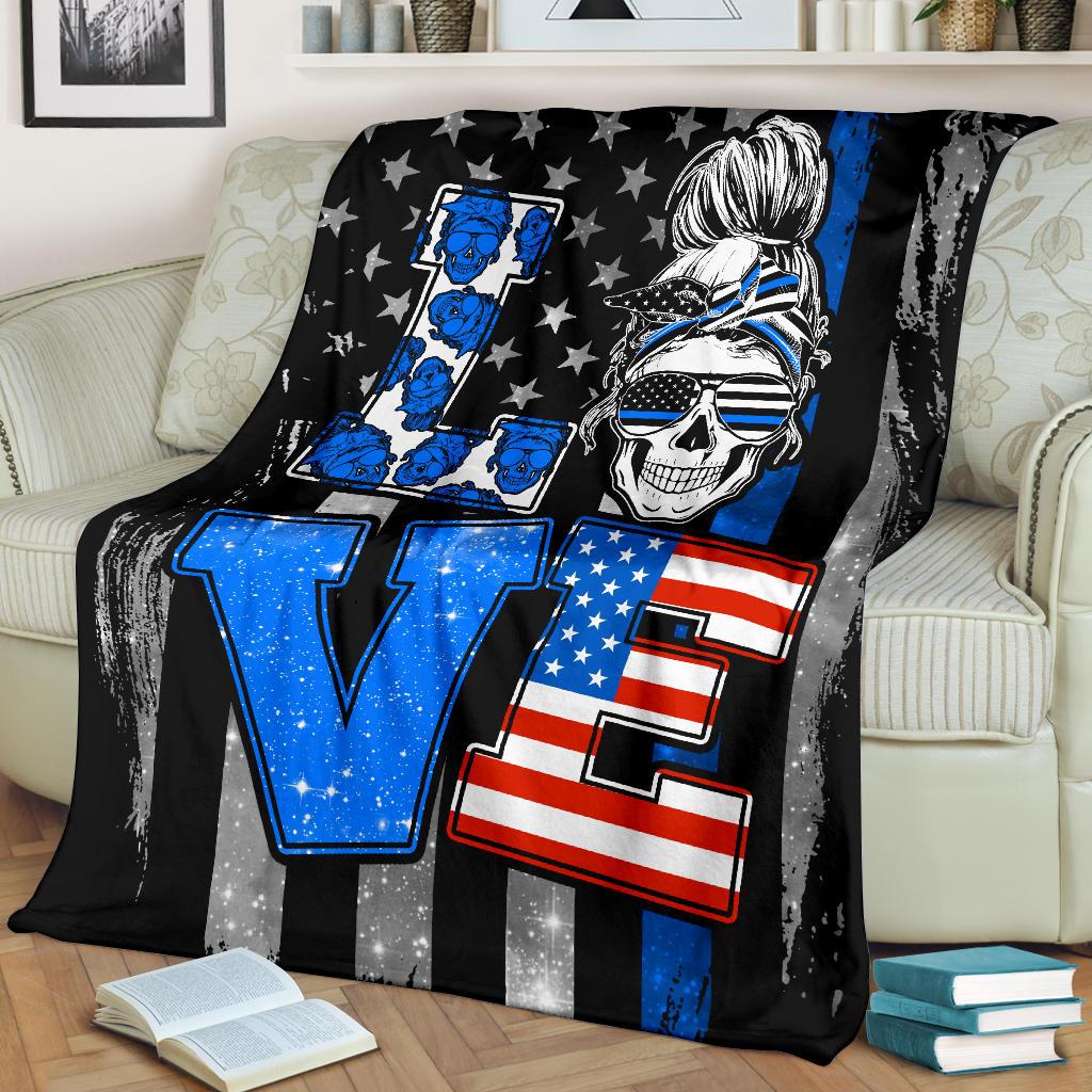 BLISSCORNERS LOVE PL SKL BLANKET