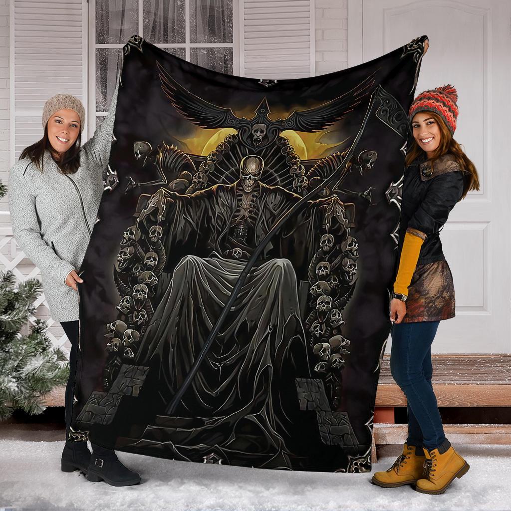 BLISSCORNERS SKL BLACK BLANKET