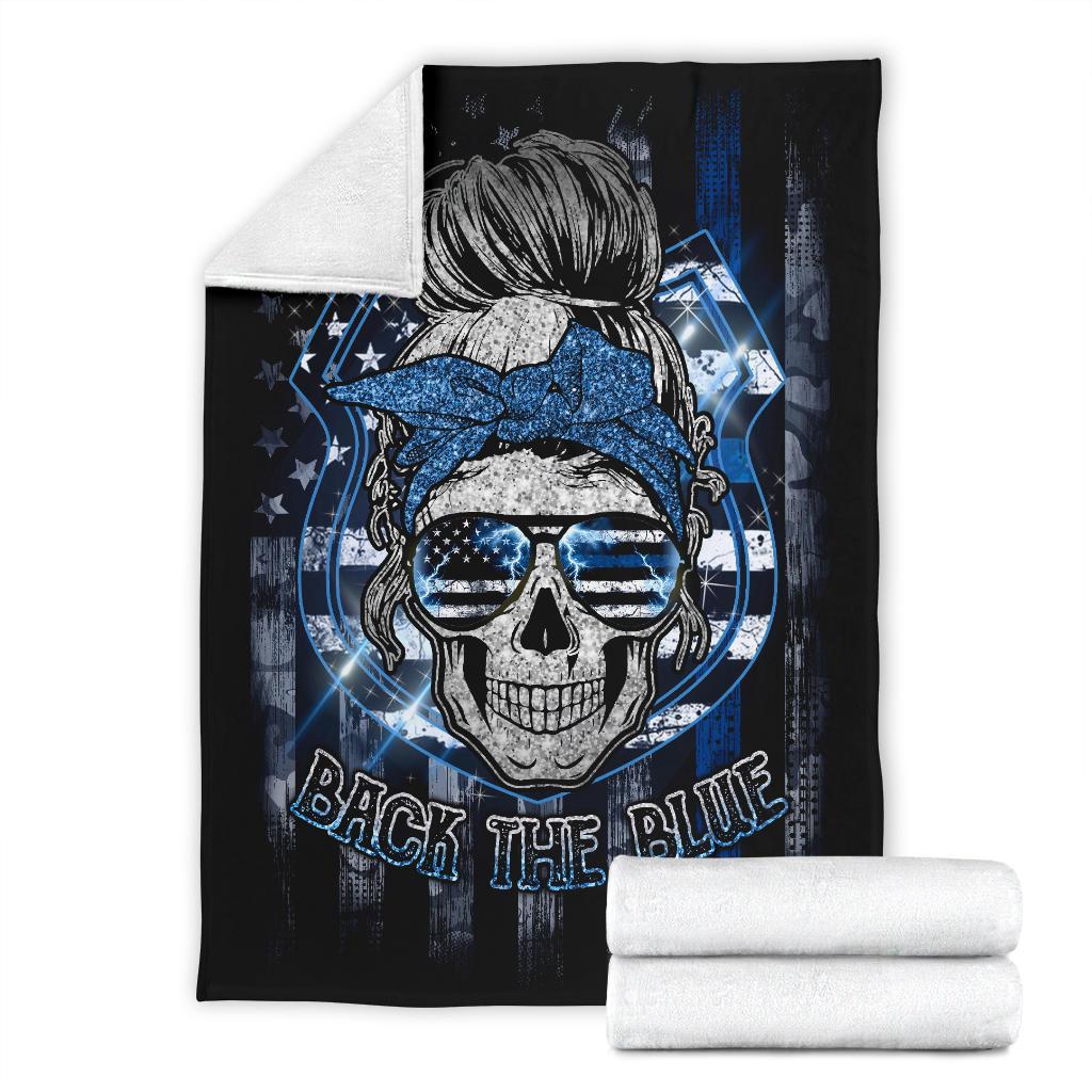 BLISSCORNERS BACK THE BLUE BLANKET