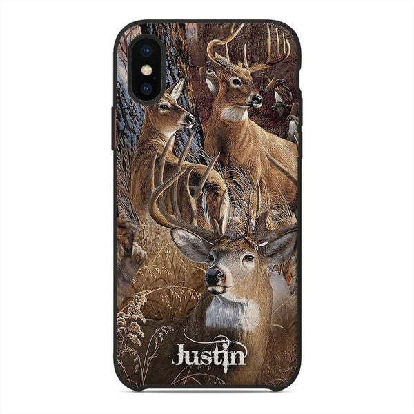 Blisscorners Deer Hunting Personalized Name Phone Case LM0912