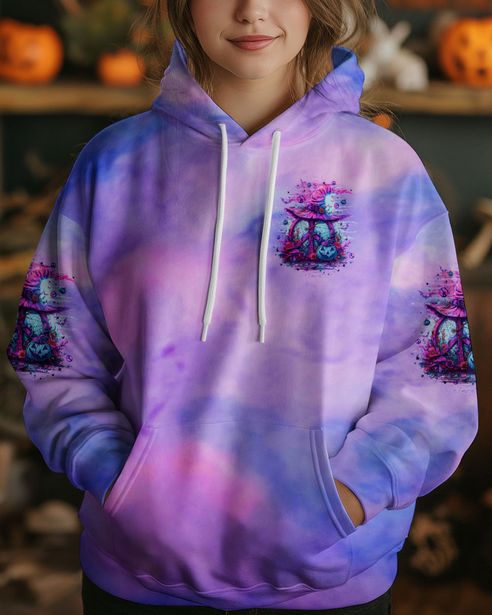 BLISSCORNERS WITCHY AND WILD HALLOWEEN ALL OVER PRINT
