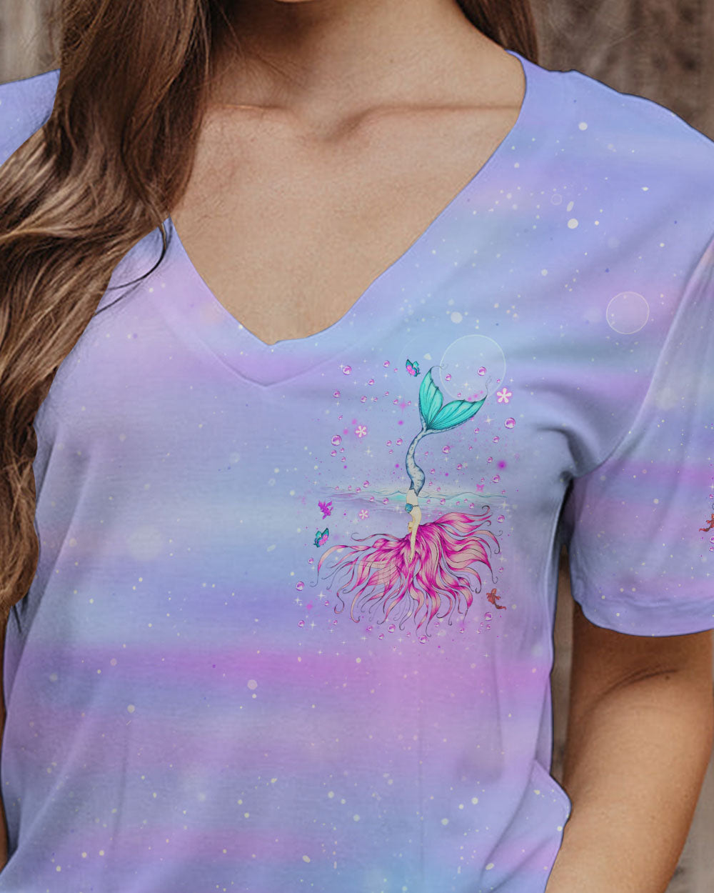 BLISSCORNERS IN AN OCEAN FULL OF FISH BE A MERMAID ALL OVER PRINT
