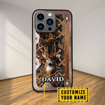 Blisscorners Deer Hunting Lover Personalized Name Phone Case LM1012