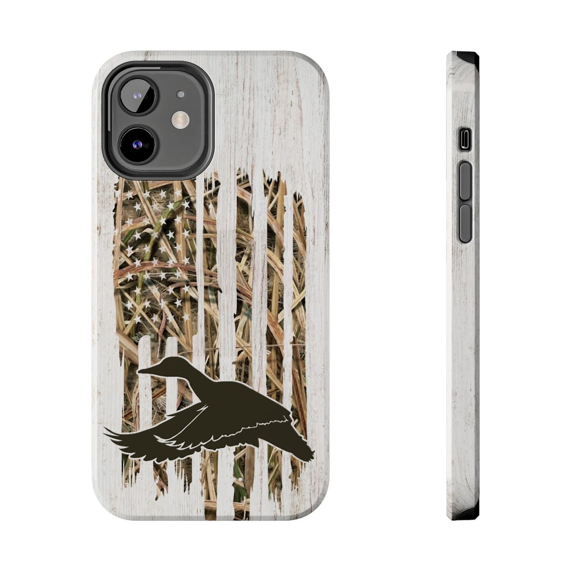 Blisscorners Duck Hunter Phone Case, Waterfowl Hunting Phone Cover, Bird Hunter Gift, iPhone Pro Max Plus, Samsung, Pixel, Tough Case, Sitka Full Wrap Phone Case LM0812