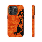 Blisscorners Orange Camo Hounds Chasing Deer Tough Phone Case
Full Wrap Phone Case LM0812