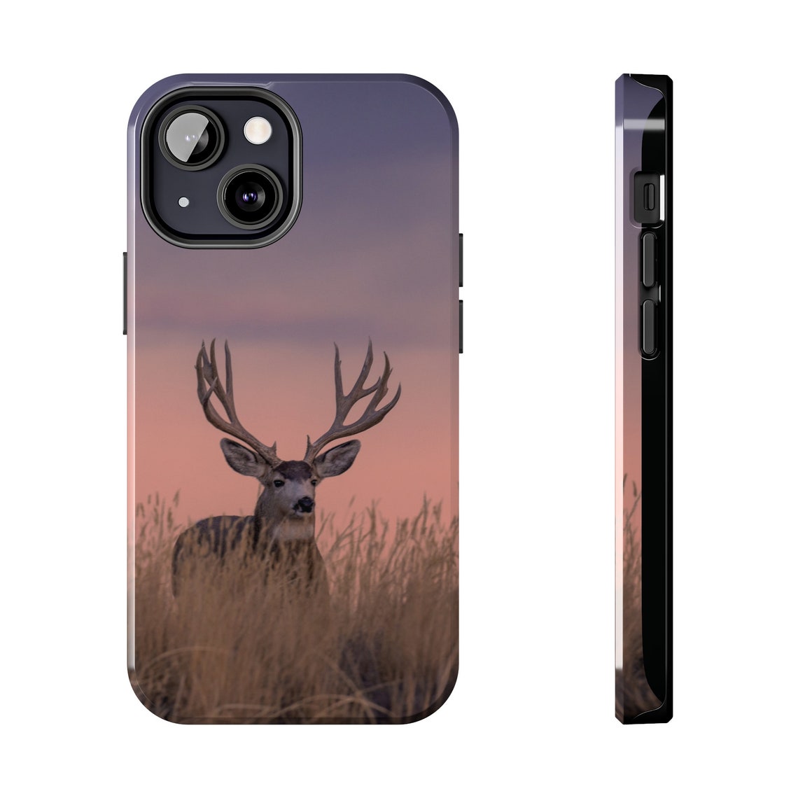 Blisscorners Hunting Sunrise Mule Deer Full Wrap Phone Case LM1012