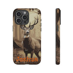 Blisscorners Hunting Personalized (optional) Deer Hunting Phone Case, Deer Hunter Phone Case, Whitetail Buck Phone Case, Deer Hunting Gifts for Men and Dad
Full Wrap Phone Case LM1012