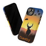 Blisscorners Hunting Personalized Deer Hunting iPhone Tough Case, Android Tough Case, Deer Hunting Gifts Men, Whitetail Buck Phone Case, Gifts For Deer Hunters
Full Wrap Phone Case LM1012