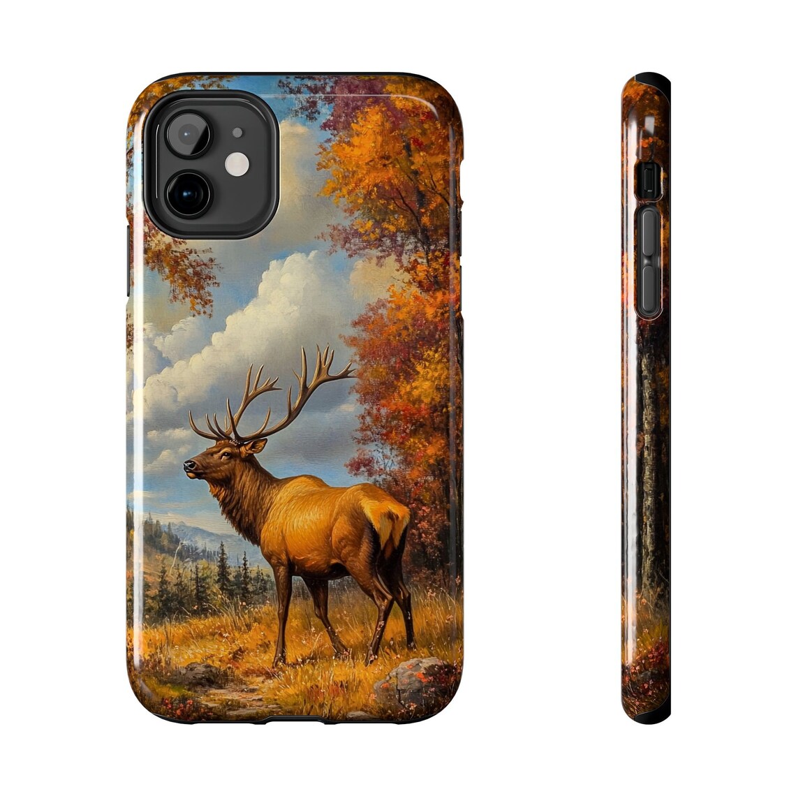 Blisscorners Hunting Hunter iPhone and Samsung Tough Cases, Phone Case Gift for Hunting Lover, Hunting Phone Case Gift, Hunter Phone Case Gift, Elk Hunter Gift
Full Wrap Phone Case LM1012