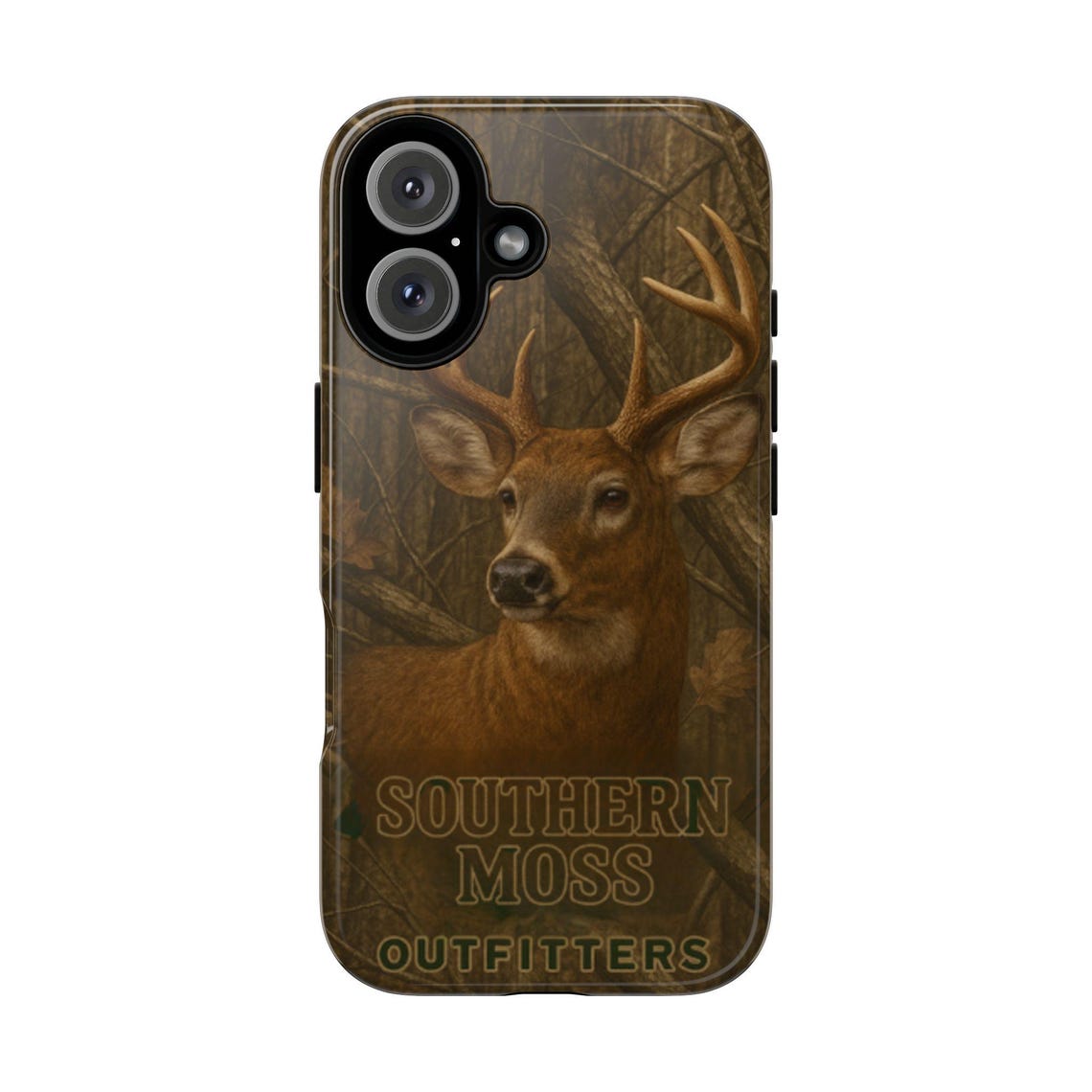 Blisscorners Hunting southern Moss Outfitters Deer Hunting Rugged Outdoor Wildlife Design Nature Lover Gift Outdoor Enthusiast Full Wrap Phone Case LM1012