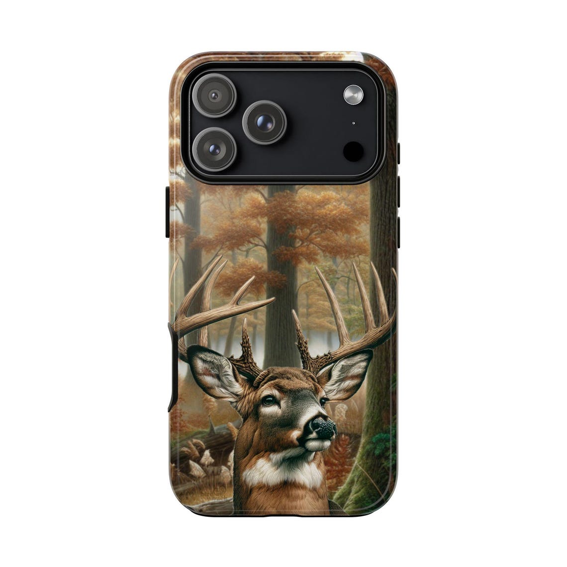Blisscorners Hunting Whitetail Buck Full Wrap Phone Case LM1012